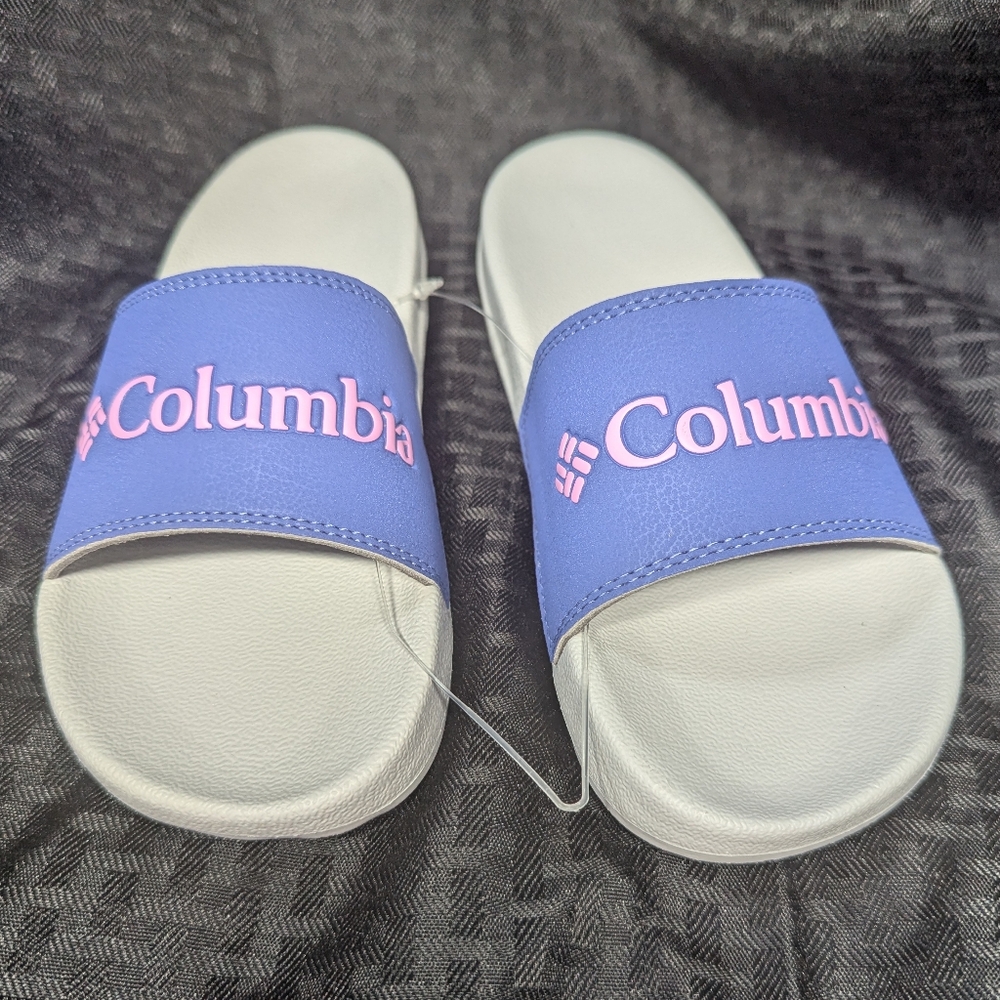Periwinkle And Gray Columbia Hood River Slides.